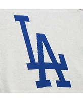 Mitchell & Ness Men's Cream Los Angeles Dodgers Retro Pullover Sweater