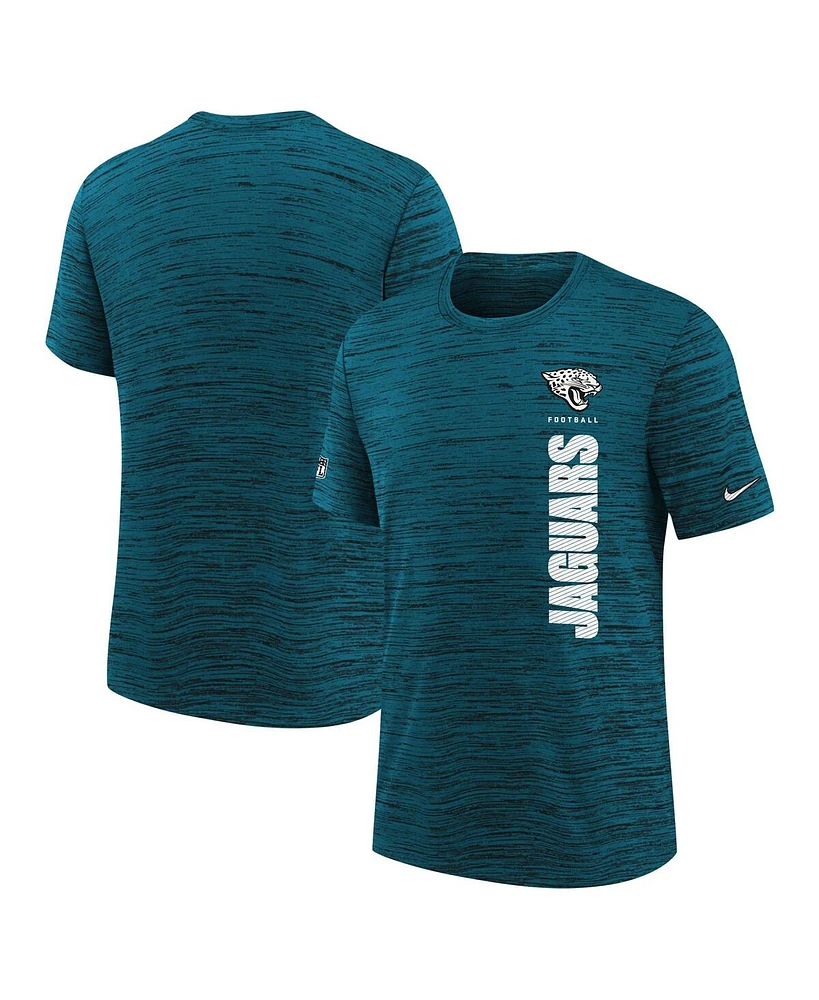Nike Big Boys and Girls Teal Jacksonville Jaguars Sideline Velocity Performance T-Shirt
