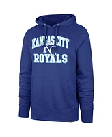'47 Brand Men's Royal Kansas City Royals Velocity Headline Pullover Hoodie