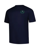 Fanatics Men's Navy Notre Dame Fighting Irish Big Tall Fast Break 2 Hit T-Shirt