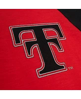 Mitchell & Ness Men's Red Texas Tech Raiders Legendary Slub Raglan Long Sleeve T-Shirt