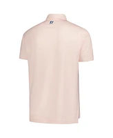FootJoy Men's White 2025 Wm Phoenix Open Irongate Print Lisle Polo Shirt