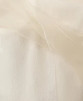 Mango Women's Short Chiffon Combined Dress