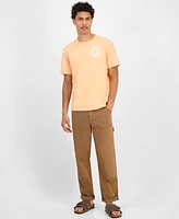 Sun + Stone Men's Short Sleeve Manta Ray Graphic Crewneck T-Shirt, Exclusively at Macy's