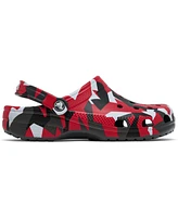 Crocs Big Kids Classic Geo Camo Clogs from Finish Line