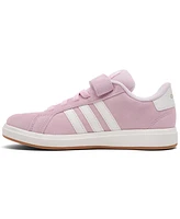 Adidas Toddler Girls Grand Court 00s Stay-Put Closure Fastening Strap Casual Sneakers from Finish Line
