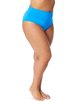 Anne Cole Plus High-Waist Bikini Bottoms