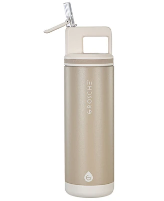 Grosche Alpine Flip 'N Sip Insulated, Leakproof Water Bottle, 20 oz.