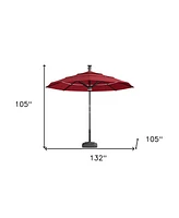 Sunbrella Octagonal Lighted Smart Market Patio Umbrella – Outdoor Shade with Led Lights