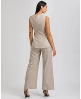 Pietro Brunelli Maternity Bow String Closure Tailored Darcy Vest