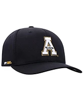 Top of the World Men's Black Appalachian State Mountaineers Reflex Flex Hat