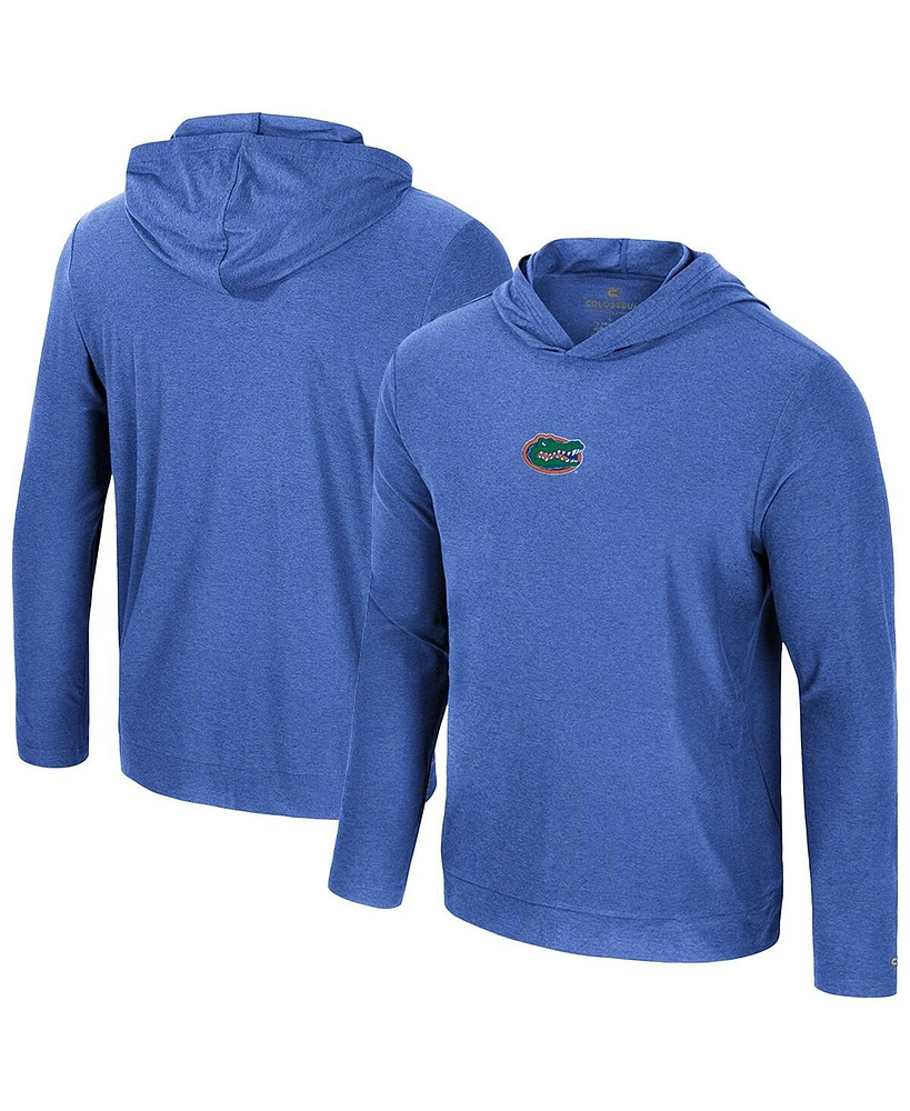 Colosseum Men's Royal Florida Gators Long Sleeve Hoodie T-Shirt