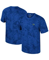 Colosseum Men's Royal Florida Gators Floral Printed T-Shirt