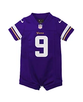 Nike Baby Boys and Girls J. McCarthy Purple Minnesota Vikings Romper Game Jersey