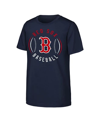 Outerstuff Big Boys and Girls Navy Boston Red Sox Golden Glove T-Shirt