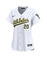 Nike Women's Zack Gelof White Athletics Home Limited Player Jersey