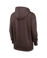 Nike Women's Brown San Diego Padres Authentic Collection Performance Pullover Hoodie