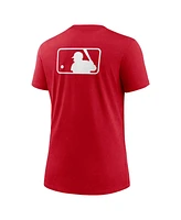 Nike Women's Red Washington Nationals Authentic Collection Early Work Tri-Blend T-Shirt