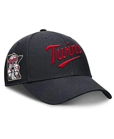 Nike Men's Navy Minnesota Twins Rise Gaberdine Adjustable Hat