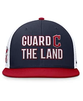 Nike Men's Navy/Red Cleveland Guardians Pro Trucker Snapback Hat