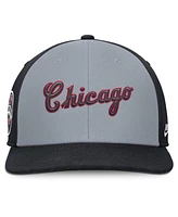 Nike Men's Gray/Navy Chicago White Sox Pro Performance Snapback Hat