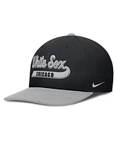 Nike Men's Black/Gray Chicago White Sox Pro Performance Snapback Hat