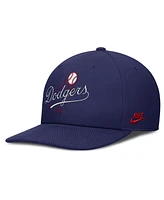 Nike Men's Navy Brooklyn Dodgers Pro Performance Snapback Hat