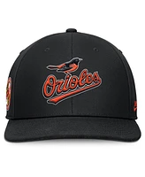 Nike Men's Black/ Baltimore Orioles Pro Performance Snapback Hat