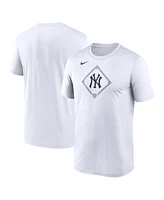 Nike Men's White New York Yankees Icon Legend Performance T-Shirt