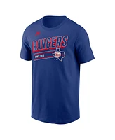 Nike Men's Royal Texas Rangers Cooperstown Collection Retro T-Shirt