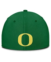 Nike Men's Green Oregon Ducks Local Swoosh Flex Hat