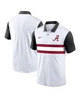 Nike Men's White Alabama Crimson Tide Vapor Performance Polo Shirt