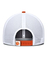 Nike Men's White Clemson Tigers Rise Adjustable Trucker Hat