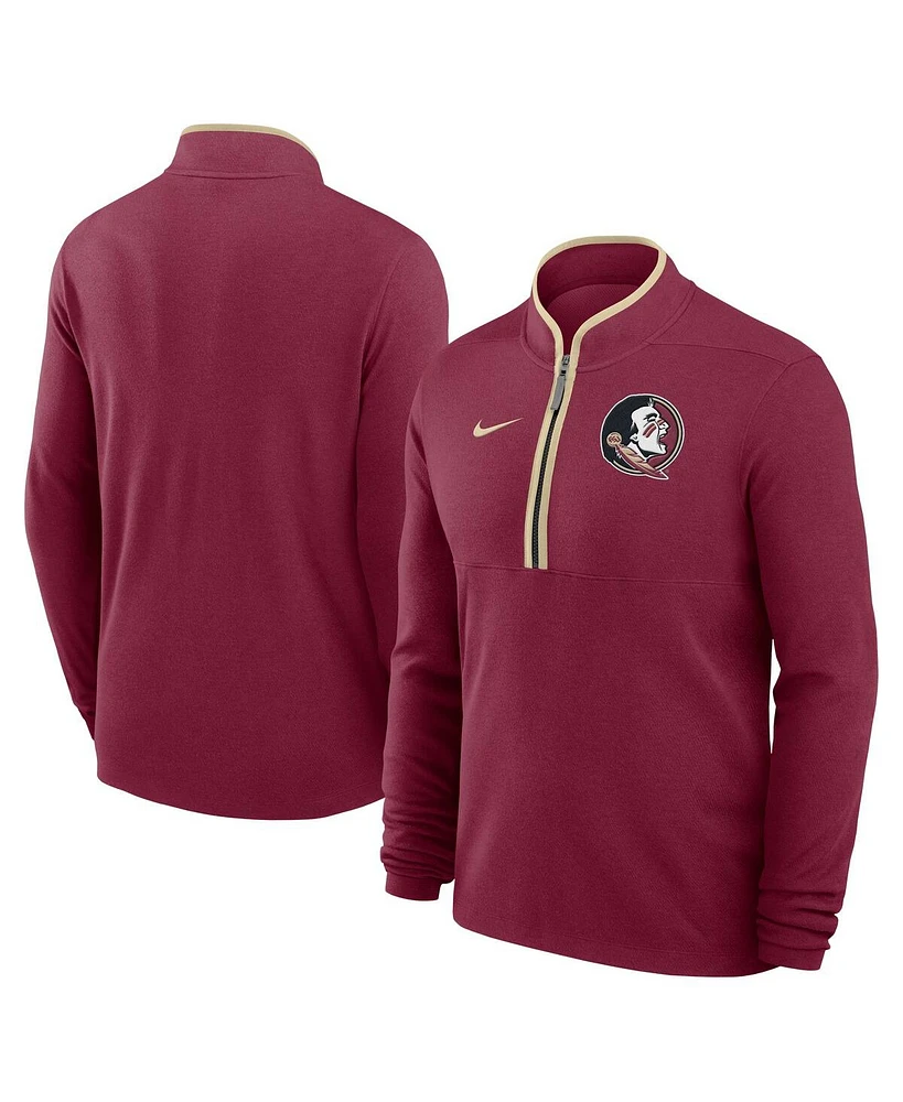 Nike Men's Garnet Florida State Seminoles Victory Performance Half-Zip Top