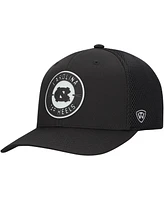 Top of the World Men's Black North Carolina Tar Heels Abbot Patch Stretch Fit Hat
