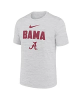 Nike Men's White Alabama Crimson Tide Campus Slant Velocity Performance T-Shirt
