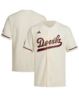Adidas Men's Cream Arizona State Sun Devils Replica Baseball Jersey