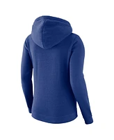 Nike Women's Blue New York Knicks 2024/25 City Edition Essential Club Pullover Hoodie