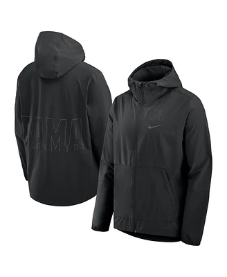 Nike Men's Black Alabama Crimson Tide Performance Full-Zip Woven Jacket