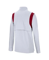 Nike Men's White Oklahoma Sooners Coach Quarter-Zip Top