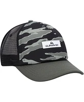 Quiksilver Men's Camo Pidgeon Chicken Trucker Snapback Hat