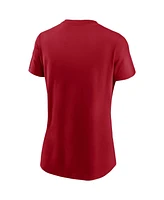 Nike Women's Red Texas Rangers Wordmark T-Shirt