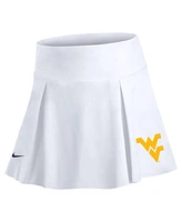 Nike Women's White West Virginia Mountaineers Tennis Skirt with Shorts