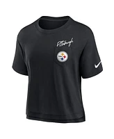 Nike Women's Black Pittsburgh Steelers Performance Pocket T-Shirt