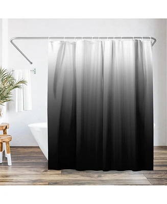 Americanflat 71x74 Ombre Shower Curtain - Water Resistant