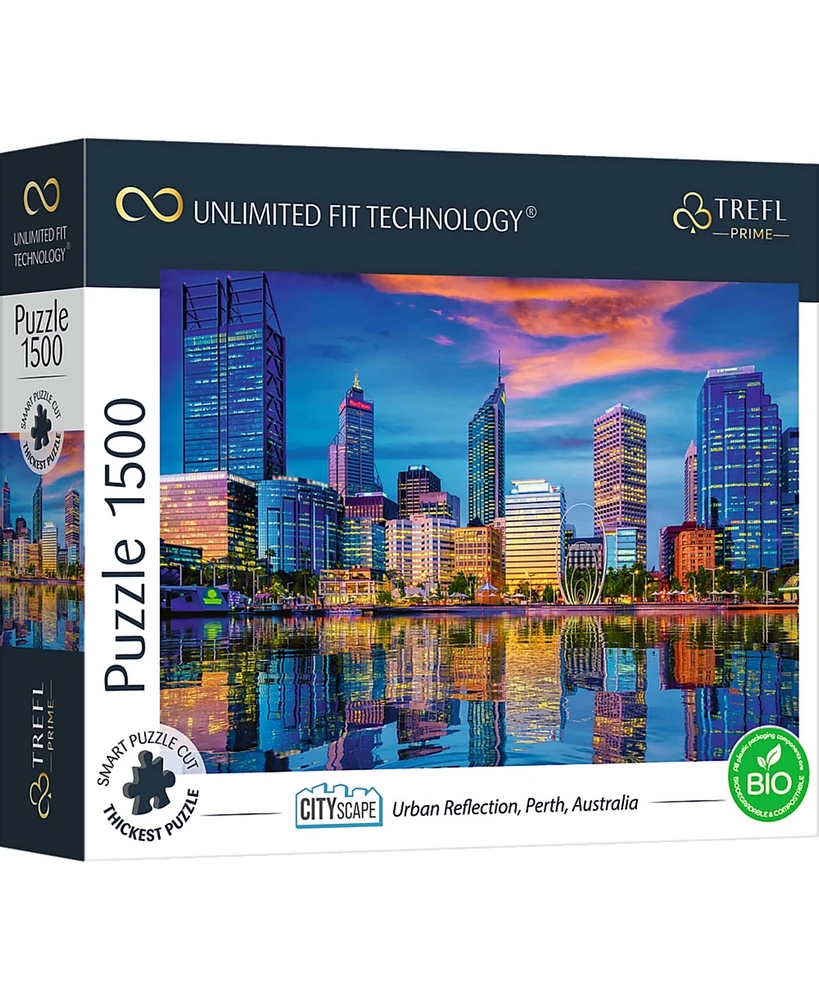 Trefl Prime 1500 Piece Puzzle - Cityscape: Urban Reflection, Perth, Australia