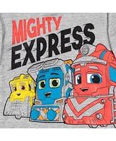 Mighty Express Toddler Boys Fleece Pullover Hoodie and Pants Outfit Set