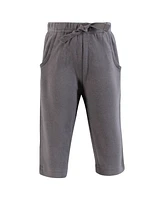Hudson Baby Boys Unisex Cotton Pants and Leggings, Painted Gray Elephant