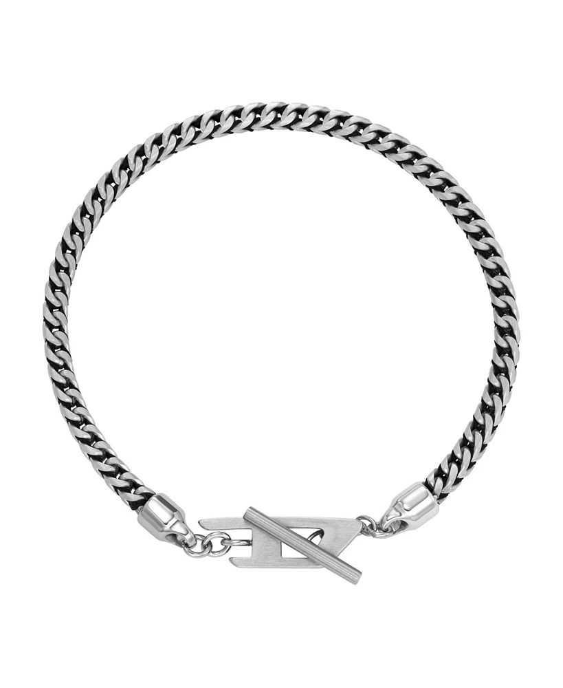 Diesel Unisex Diesel Stainless Steel Chain Bracelet