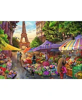 Trefl Premium Plus 1000 Piece Puzzle - Flower Market Paris